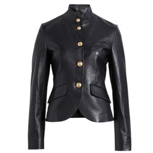 Rag & Bone Sadie Cropped Leather Jacket